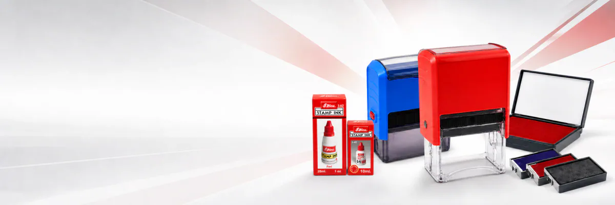 Dấu liền mực, mực dấu Shiny và khay mực tại Nam Việt