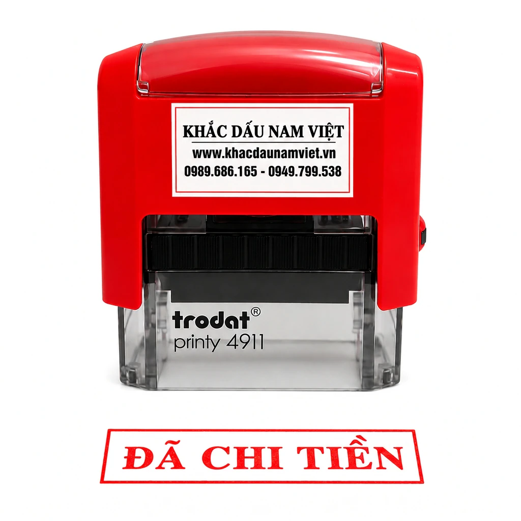 Dấu đã chi tiền
