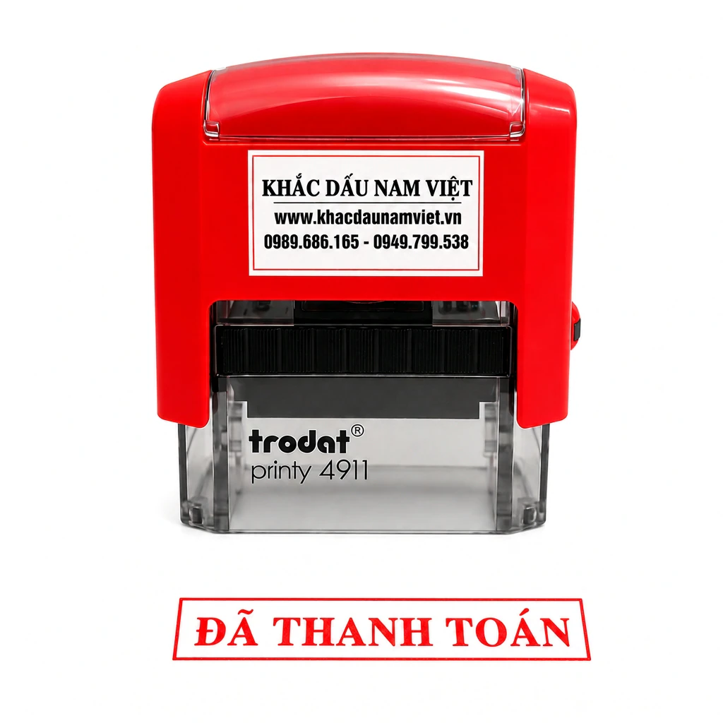 Dấu đã thanh toán