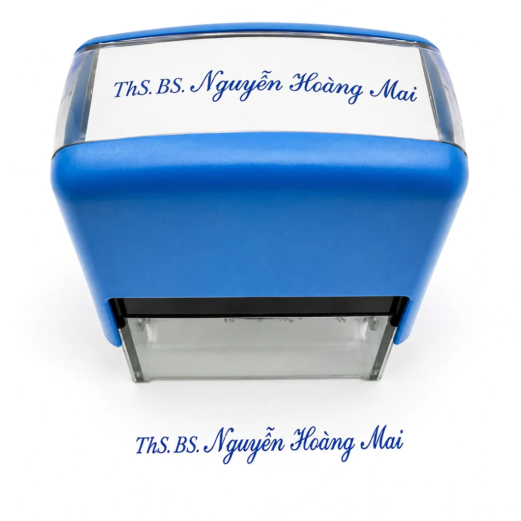 Dấu thạc sĩ bác sĩ