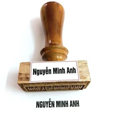 Dấu gỗ — ảnh sản phẩm