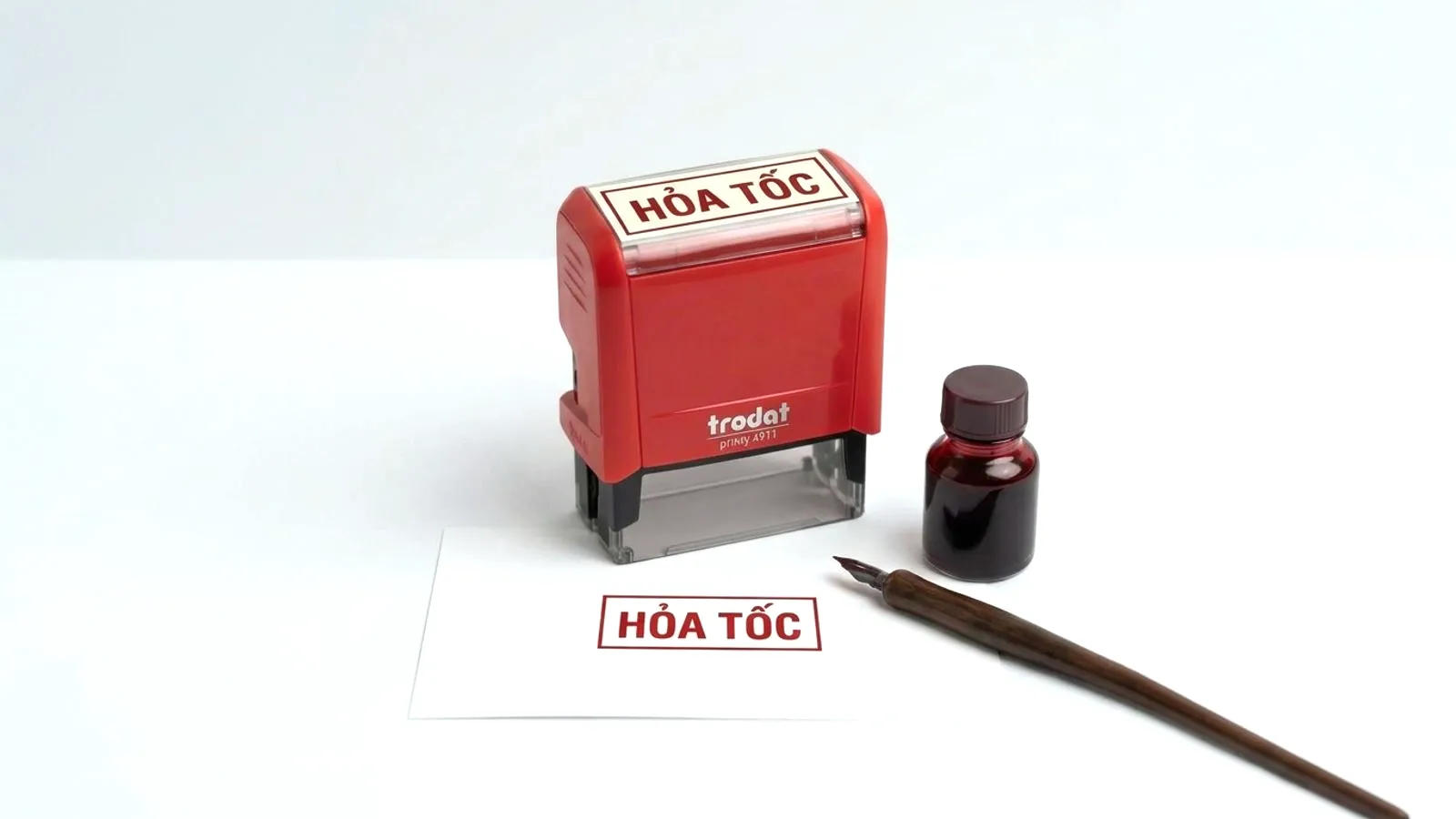 Các Mẫu Dấu Hỏa Tốc Và Vị Trí Đóng Đúng Quy Chuẩn Văn Thư