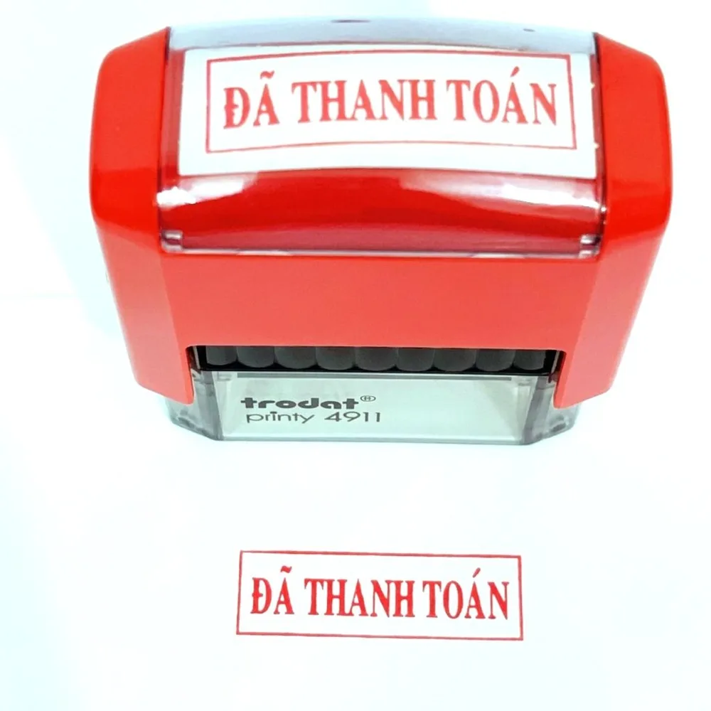 Dấu đã thanh toán — ảnh sản phẩm